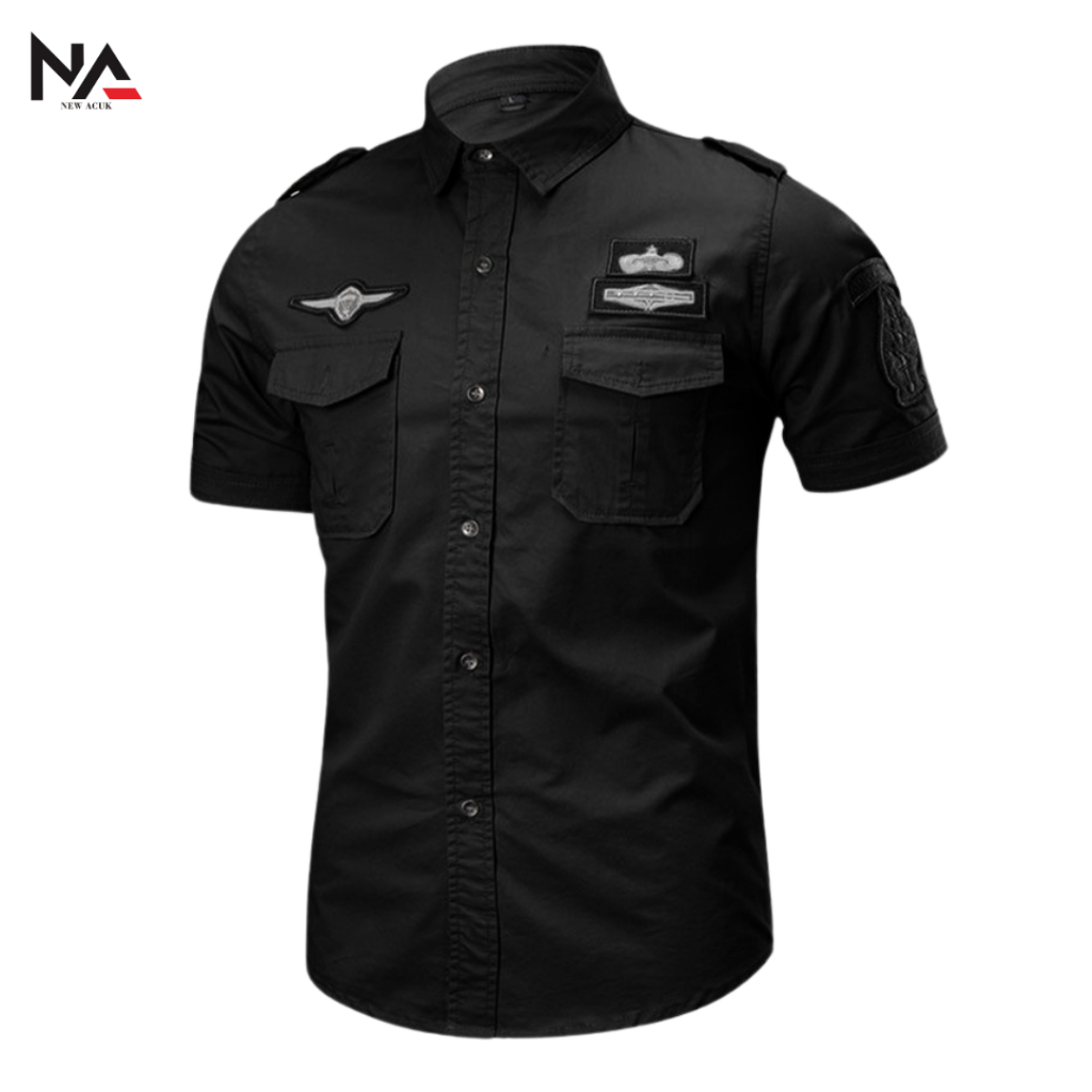 เคมีจา เสื้อยุทธวิธีปัก / เสื้อยุทธวิธีชาย / เสื้อยุทธวิธีแขนสั้น / เสื้อ / เสื้อผู้ชาย / เสื้อผู้ชายแขนสั้น / เสื้อผู้ชายยุทธวิธี / เสื้อเชิ้ตผู้ชายยุทธวิธี / แขนสั้นผู้ชายยุทธวิธี / เสื้อยุทธ / เสื้อยุทธวิธี