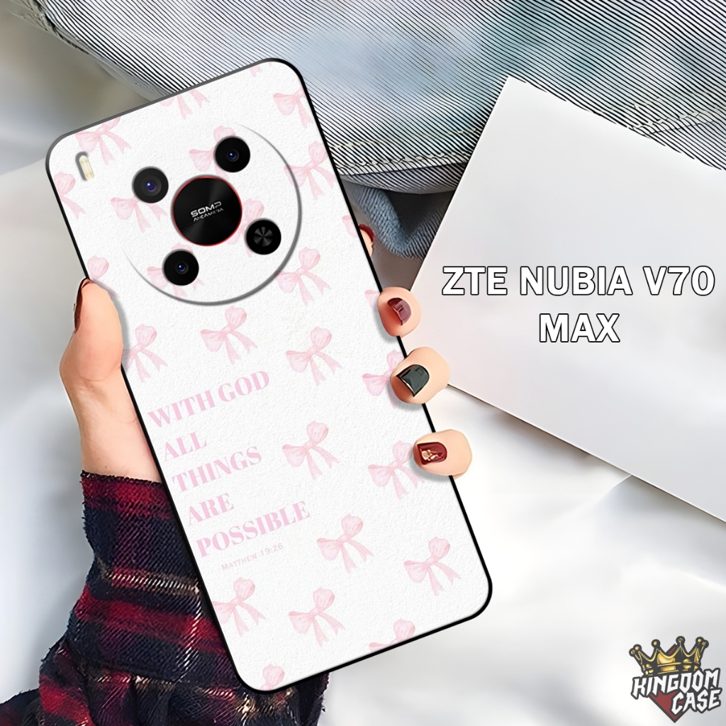 HP เคสโทรศัพท์มือถือ ZTE NUBIA V70 MAX ใหม่ล่าสุด 2025 | คุณภาพแฟชั่น CASE ยืดหยุ่น Softcase - อุปกรณ์เสริมโทรศัพท์มือถือ Skin & Casing - เคส ZTE NUBIA V70 MAX ล่าสุด - เคสซิลิโคน - เคสกันน้ํา - Cool CASE โทรศัพท์มือถือ Viral CASE KINGDOM CASE HONTINGA