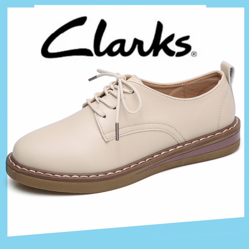 Clarks รองเท้าผู้หญิงรองเท้าแบนผู้หญิงเกาหลี clarks รองเท้าผู้หญิงรองเท้า slip บนรองเท้าผู้หญิงขนาดใหญ่ EU 40 clarks รองเท้ารองเท้าไม่มีส้นผู้หญิง