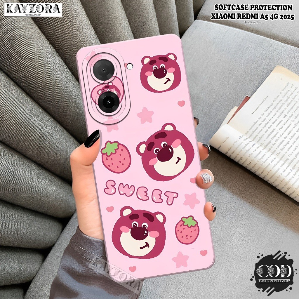 [sc04] ล่าสุด XIAOMI REDMI A5 4G 2025 Softcase - KAYZORA - เคสแฟชั่นการ์ตูน - XIAOMI REDMI A5 4G Case - Pro Camera Silicone - XIAOMI REDMI A5 4G Casing - Phone Protector - Mica Hp - เคสน่ารัก - เคสราคาถูก ยางยืดหยุ่น โจเลรา ที่จะละอาย