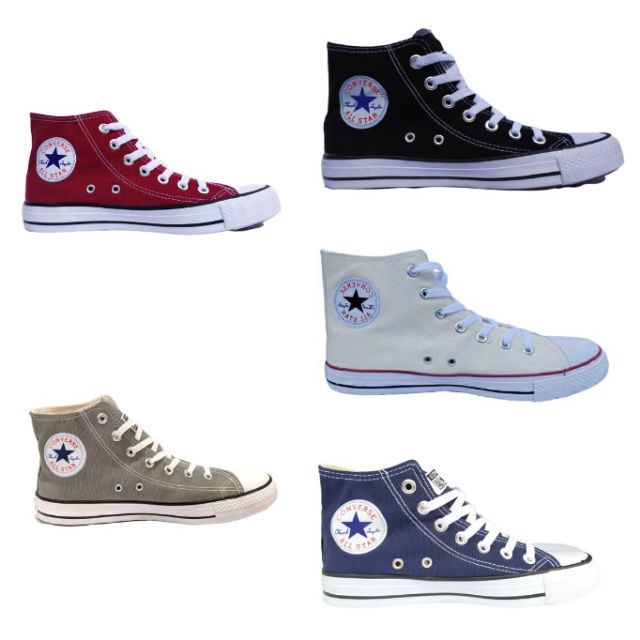 รองเท้า Converse ทรงสูง | Converse High Cut  รองเท้า Converse ราคาถูก สีเทา สีขาว สีดำ รองเท้า Conv