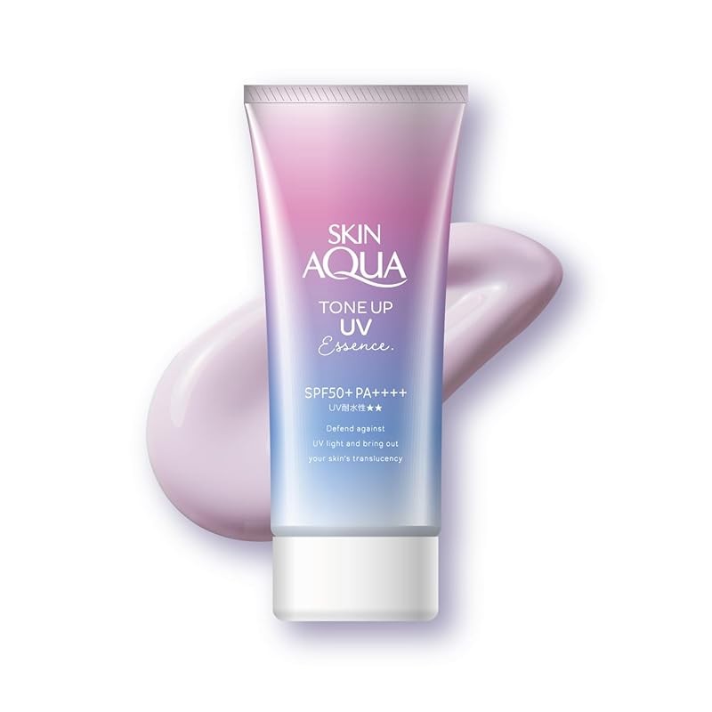 Skin Aqua Tone Up Uv Essence Sunscreen Clear Tone Up With Enchanting Lavender Scent Spf50+ Pa++++ ส่งตรงจากญี่ปุ่น Skin Aqua Super Moisture Uv Light Up Stick (วิตามินซีอนุพันธ์, ไข่มุกอ่อน, เมคอัพเบส, ครีมกันแดด, Spf50+ Pa++++, Tone Up) Direct From
