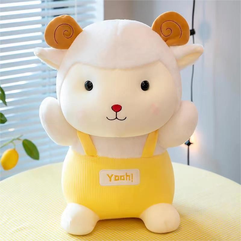 ตุ๊กตาของเล่นเด็กตุ๊กตา Super Soft Cute ของเล่นตุ๊กตาราคาถูกสำหรับเด็ก Super Meng Girls ตุ๊กตาหมูของขวัญวันเกิดตุ๊กตาแพะน้อยให้ของขวัญ