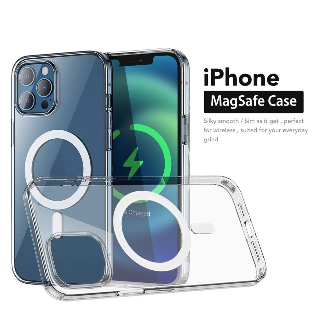 THICK CLEAR SILICON MAGSAFE สําหรับ IPHONE X/XS/XR/XS MAX/11/11 PRO/11 PRO MAX/12/12 PRO/12 PRO MAX/13 MINI/13 PRO MAX/14 PLUS/15 PLUS/15 PRO PLUS/15 PRO PLUS/15 PRO PLUS/15 PRO/15 PRO/15 PRO MAX/16+/16 PRO/16 PRO MAX/17 AIR/17 PRO/17 PRO/17 PRO MAX