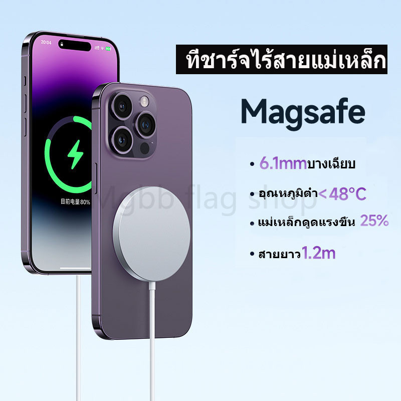 15W สมาร์ทโฟนชาร์จเร็ว, ชาร์จไร้สายความเร็วสูง, ชาร์จไร้สายแบบแม่เหล็ก, ที่ชาร์จมือถือพอร์ต Type-C