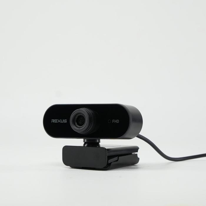 Rexus SW10 / SW 10 / SW-10 เว็บแคม Full HD 1080p พร้อมไมโครโฟนปลั๊ก USB & เล่นมุมกว้าง - เว็บแคม REXUS Full HD SW-10