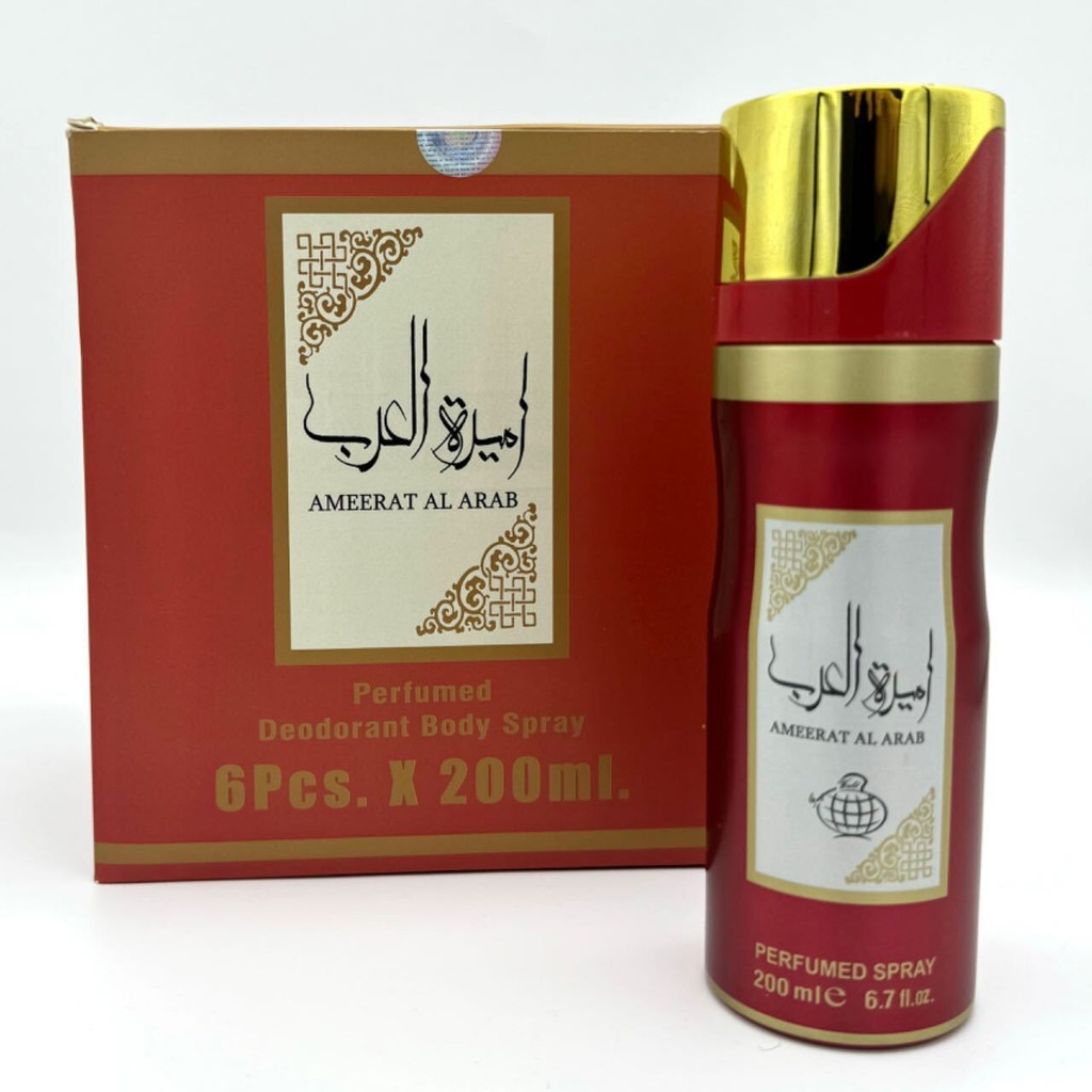 AMEERAT AL ARAB ตะวันออกกลางอาหรับดูไบน้ําหอม Mist น้ําหอมติดทนนานดอกไม้ฟรุ๊ตตี้กลิ่นหอม c6c