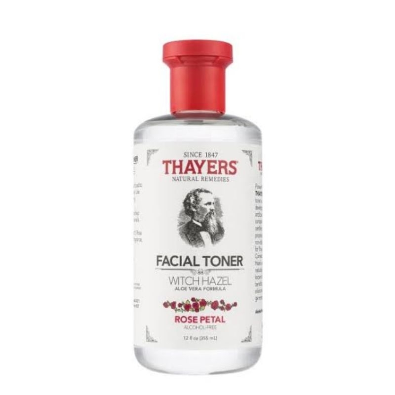 โทนเนอร์ กลีบกุหลาบ โทนเนอร์ผิวแพ้ง่าย Thayers Rose Petal Facial Toner