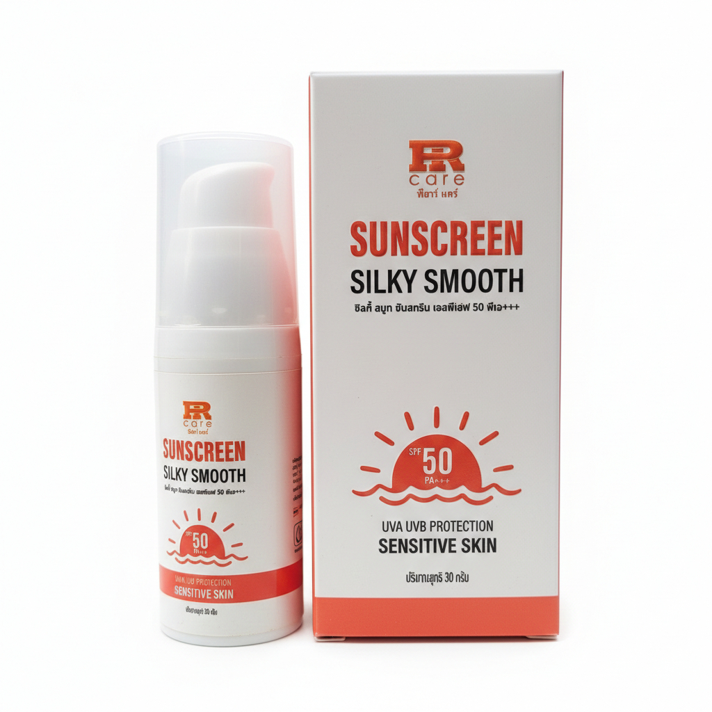 ครีมกันแดด PRCARE ผิวหน้า 30 g. SPF 50 PA+++ ป้องกัน UVA UVB ปกป้องผิวแพ้ง่าย ลดความหมองคล้ำ